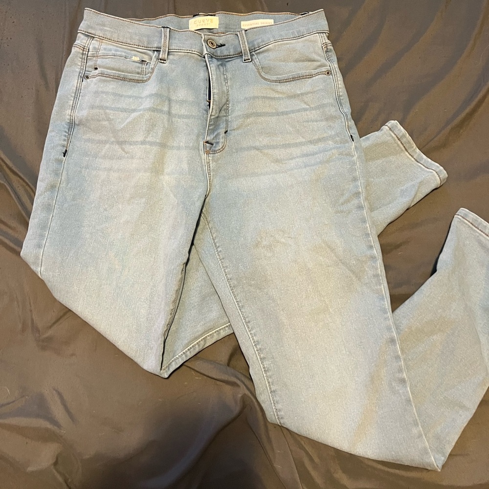 High Waisted Skinny Jeans